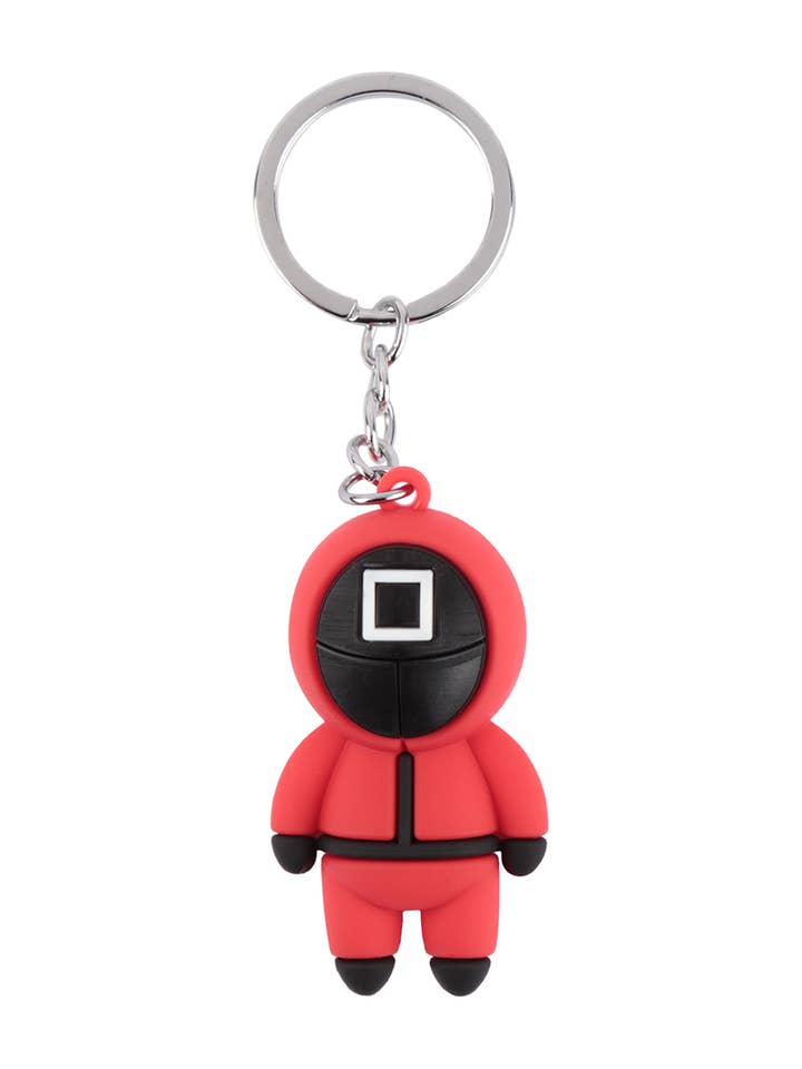 4.25" Drop Character Figure "Square" Keychain for wholesale by MYS Wholesale Inc