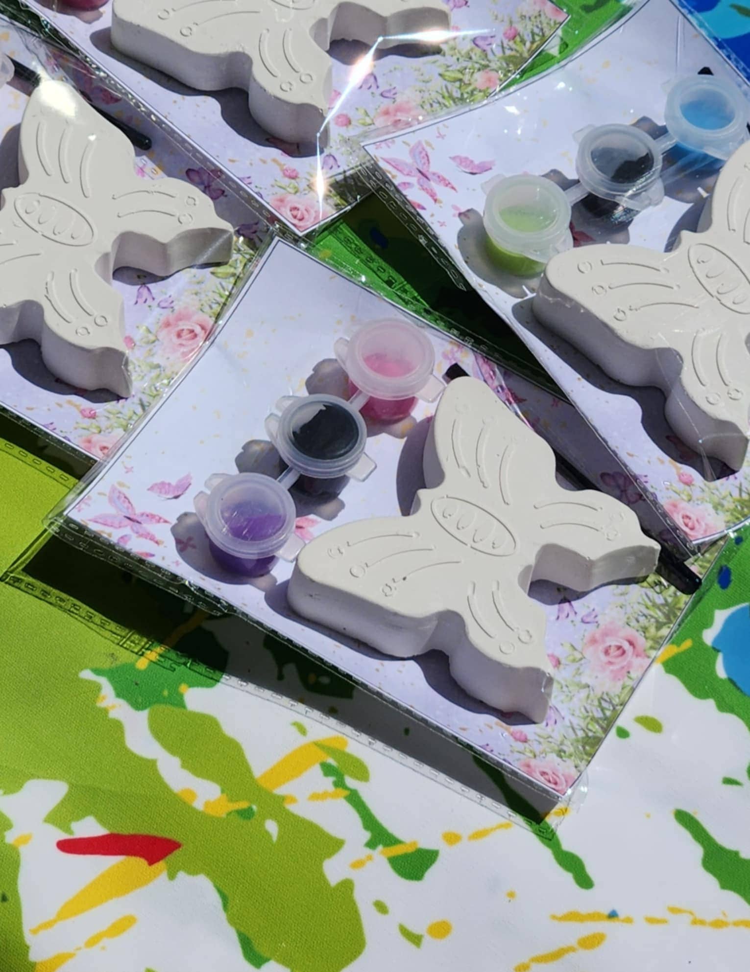 Snazzy Crayons – lembranças de festas por atacado – Borboleta pinta os seus próprios Kits, Favores de Festa2