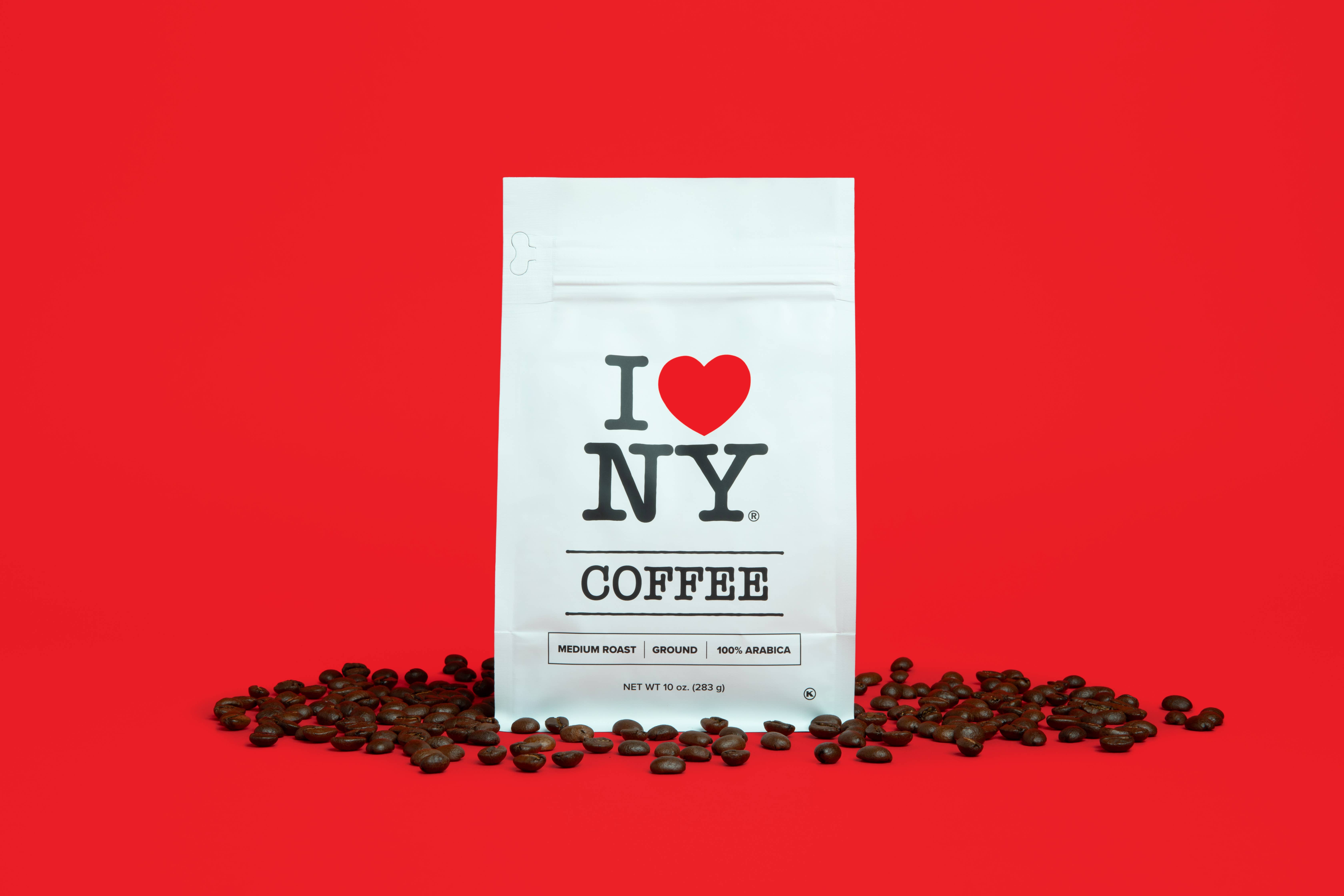 World of Coffee - Wholesale Ground Coffee - I LOVE NY Coffee - 10 oz Bag6