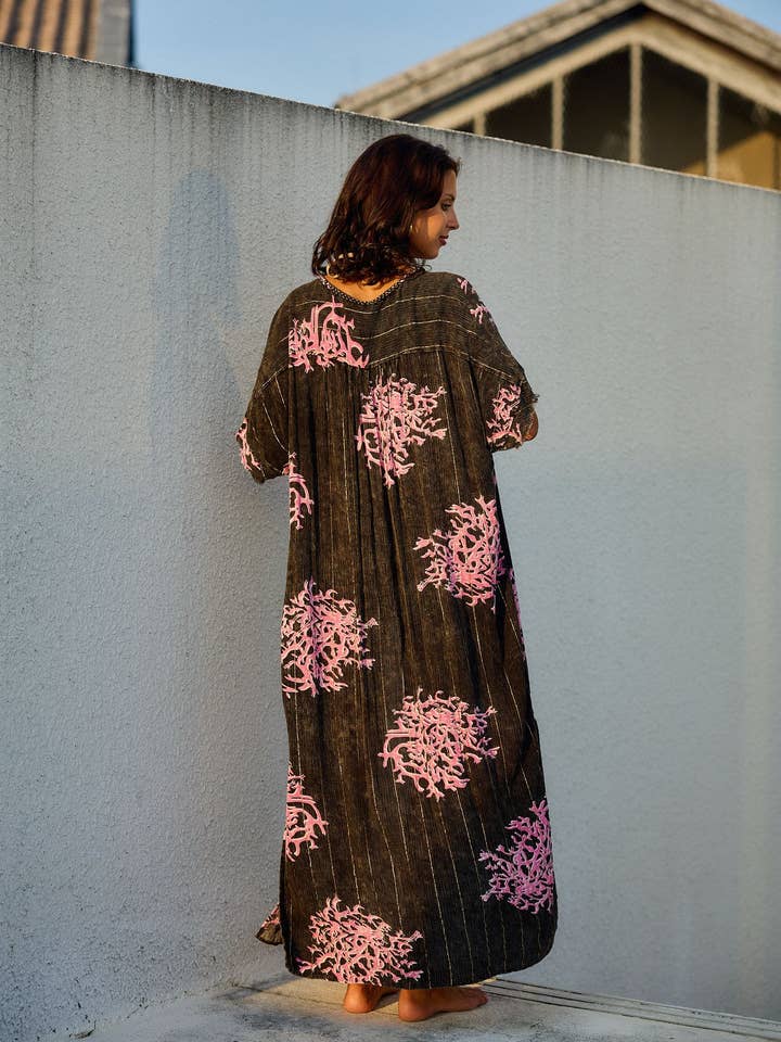 SWEET MAGIC – wholesale Kimono - Dam – BOHO CHIC MÖNSTRAD KIMONO VISKOS