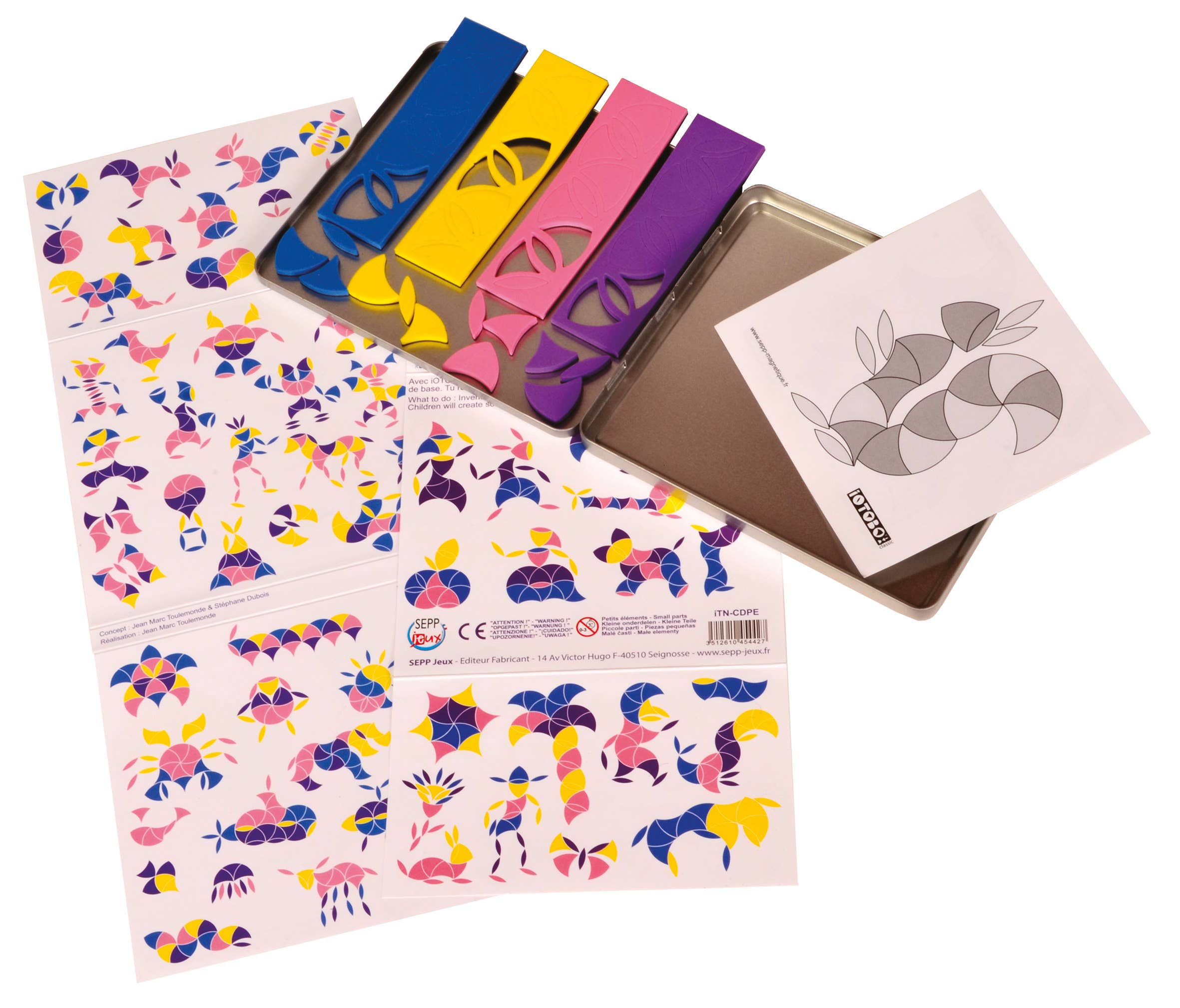 SEPP Jeux - Wholesale Toy Set - Kids - Magnetic travel game for kids: ioTobo Toucan1