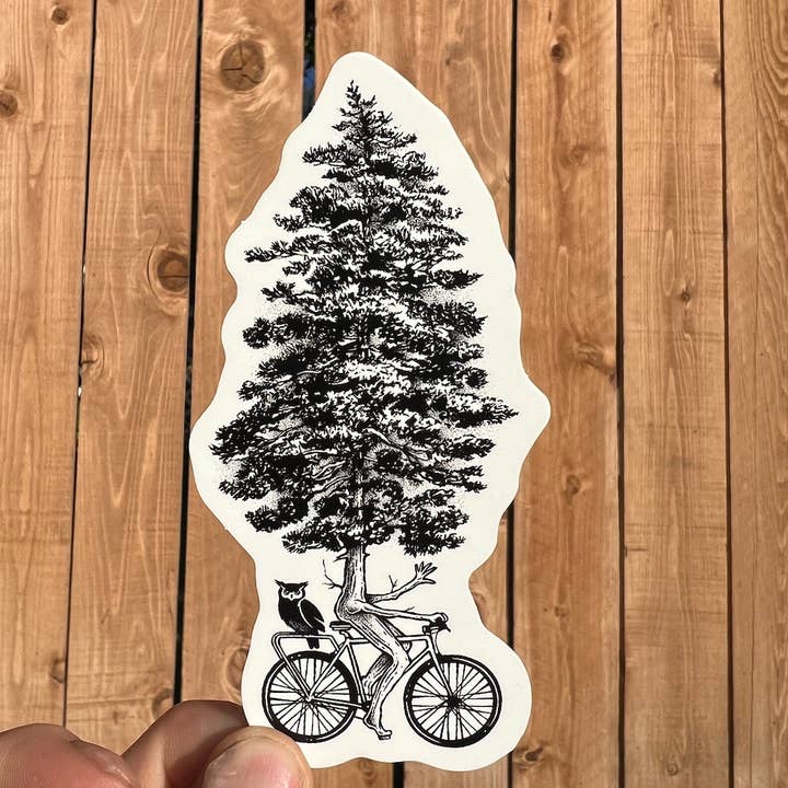 Sticker Art - Wholesale Sticker - Life On Wheels Bike Sticker - biking decal, bicycle sticker