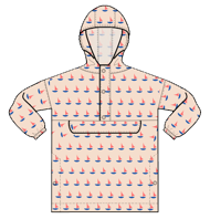 Barco Capa de lluvia para mujer EOLE con estampado Boat de venta al por mayor en Faire1