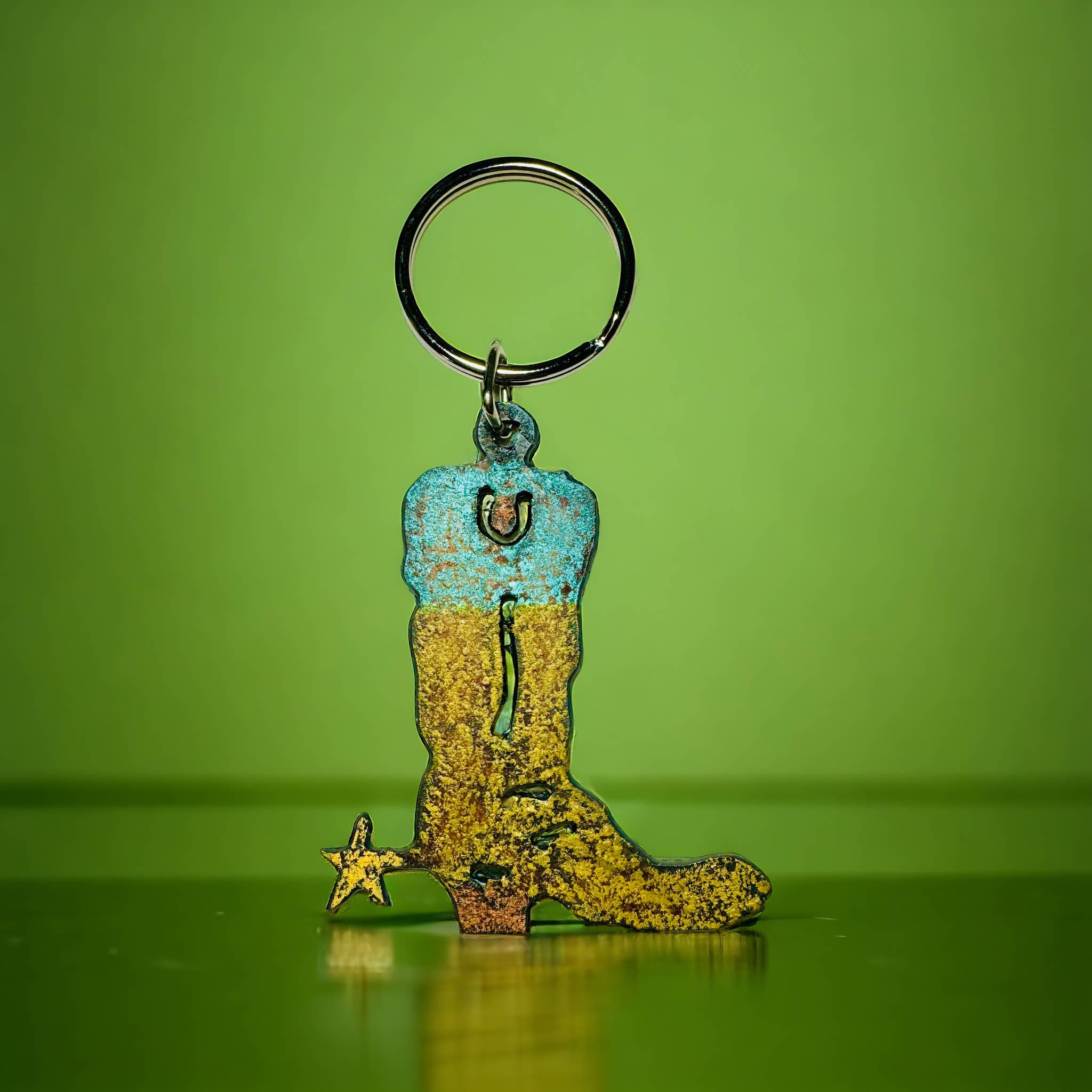 Whimsies - Wholesale Keychain - Unisex - Boot keychain cute western gift cowboy rodeo Wyoming Montana4