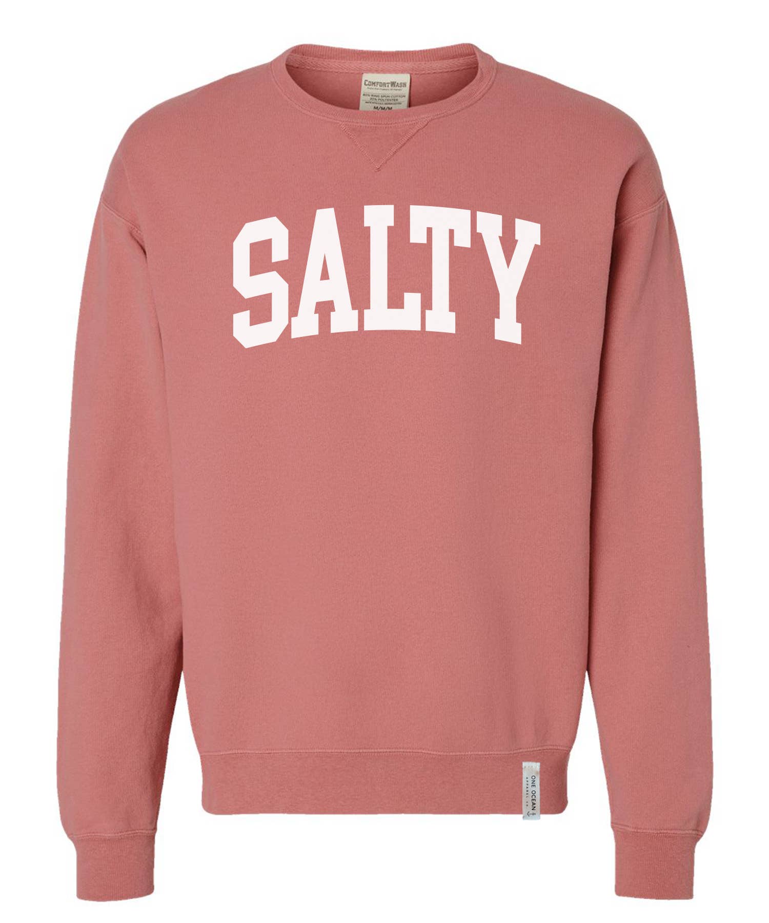 One Ocean Apparel Co.. - Wholesale Graphic Sweatshirt - Unisex - SALTY Crewneck - CUSTOM COLORS14