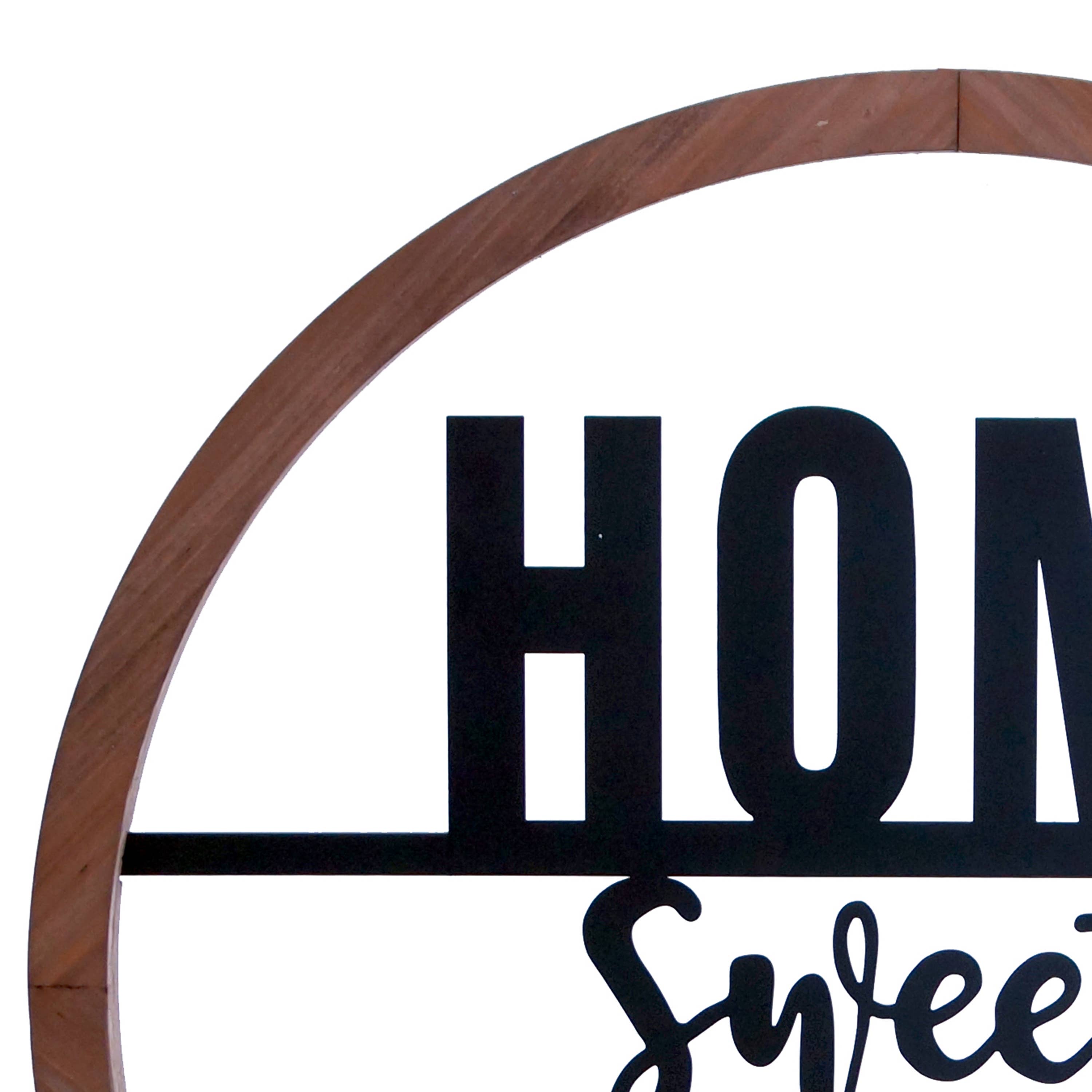 VIP Home & Garden - Wholesale Sign - VIP Iron 22 in. Black Cutout Sign Home Sweet Home5