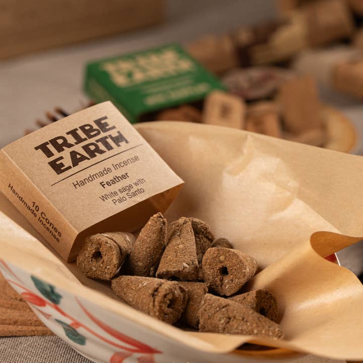 Feather Cones - White Sage and a pinch of Palo Santo and other Purchase Wholesale sagefoods ivanhoe. Free Returns & Net 60 Terms on Faire trending on Faire.