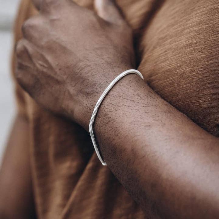 Sterling Silver orm kedja armband för wholesale av Apollis