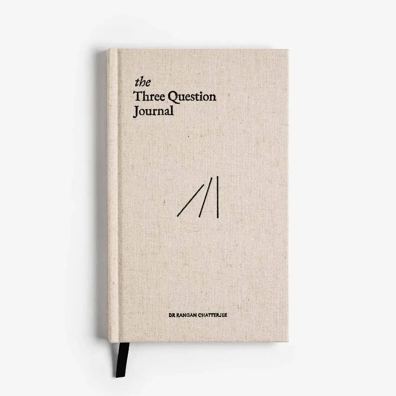 Intelligent Change - Wholesale Journal/Diary - The Three Question Journal Linen - Daily Guided Wellbeing