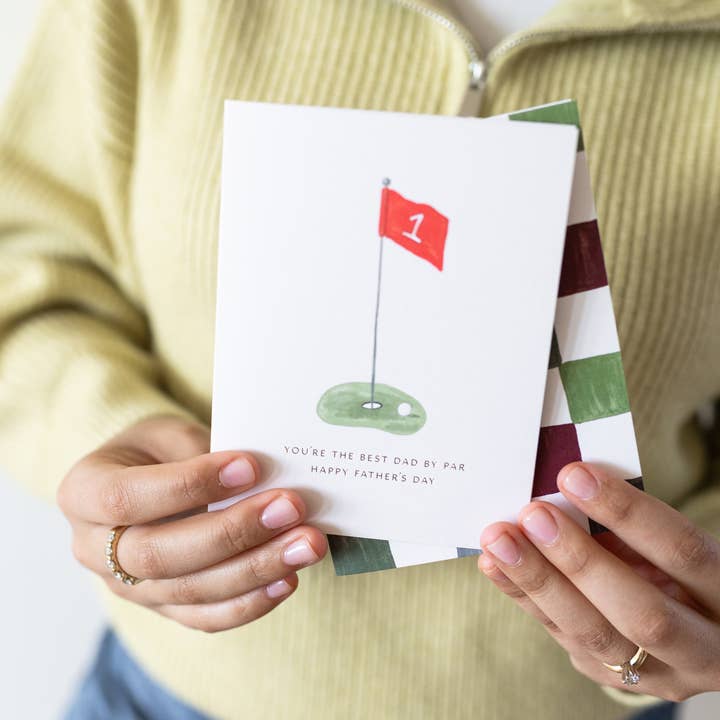 Ramona & Ruth - Wholesale Father's Day Card - Golf Dad Card