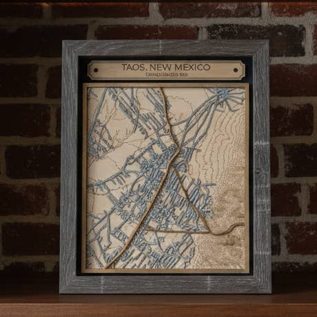 Taos New Mexico - City Streets for wholesale by Mongoose Design