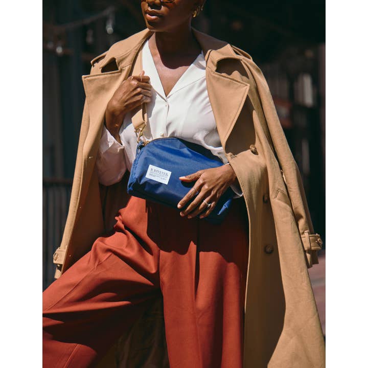 R.Riveter - Wholesale Crossbody Bag - Women's - Hopper | Navy Nylon2