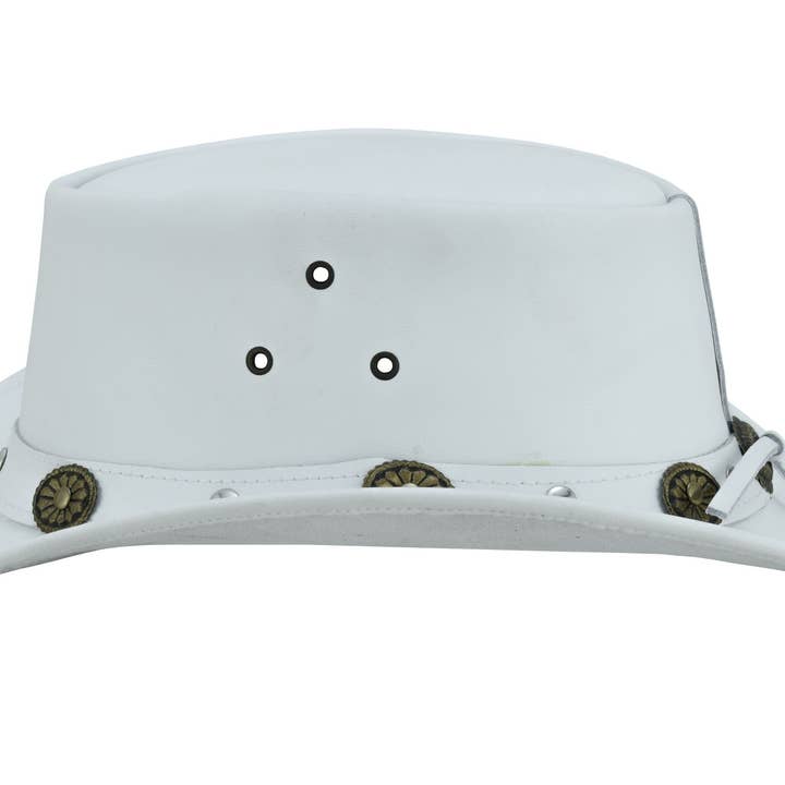 Lesa collection inc - Wholesale Cowboy Hat - Unisex - Capri Leather Hat Water Resistant Leather Cowboy Western Ha11