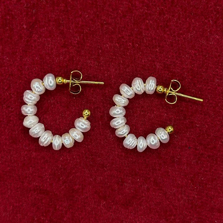 Matisse Pearl Earrings for wholesale by Iris & I Jewellery