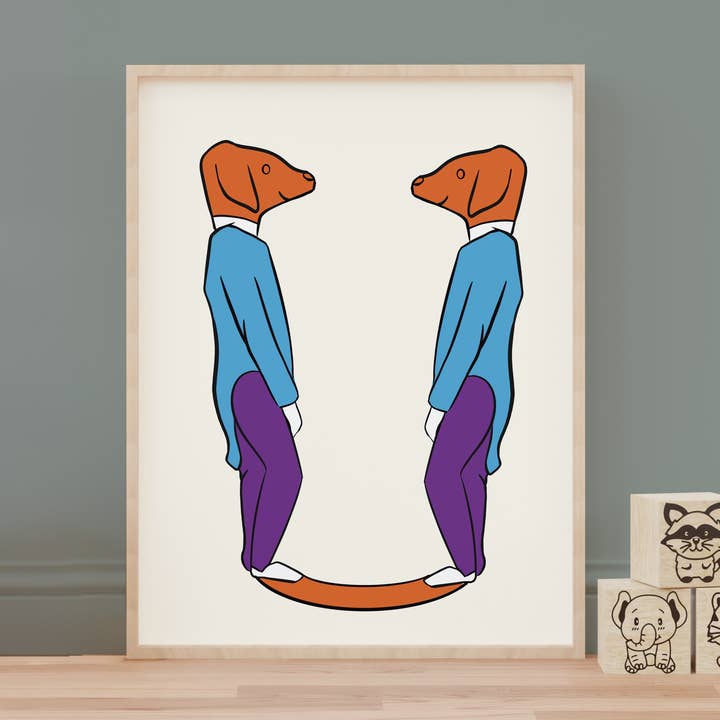 Abécédaire - Lettre U pour la vente par Colette de B.