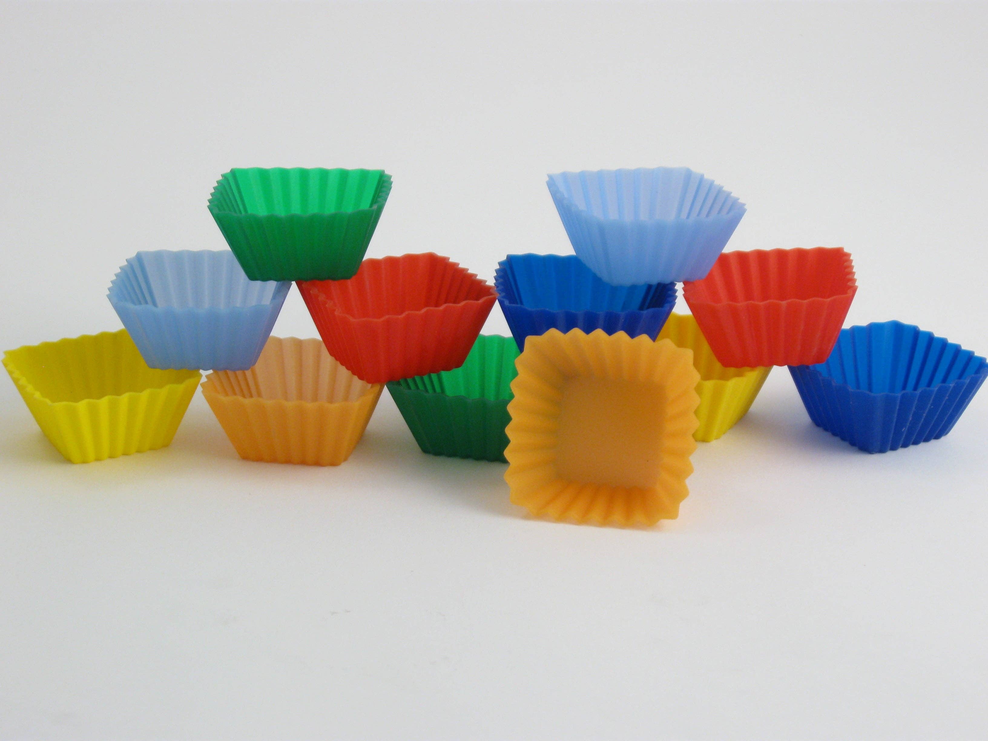 Kitchen Supply Wholesale - Wholesale Cupcake/Muffin Liner - MINI SILICONE BAKING CUPS, 1.5" X 1.5"0