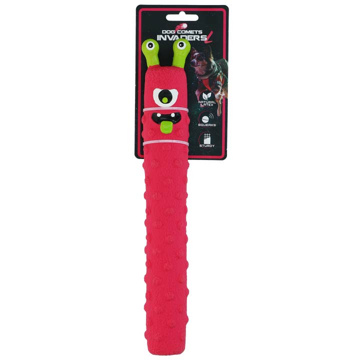 Dog Comets Latex Invaders Rosa L für den Großhandel von Hofman Animal Care