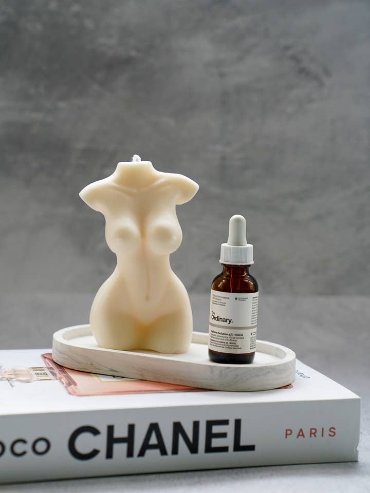 XL female naked body -15cm-Soy Wax Torso - Home Decor - Gift for wholesale by Gokican