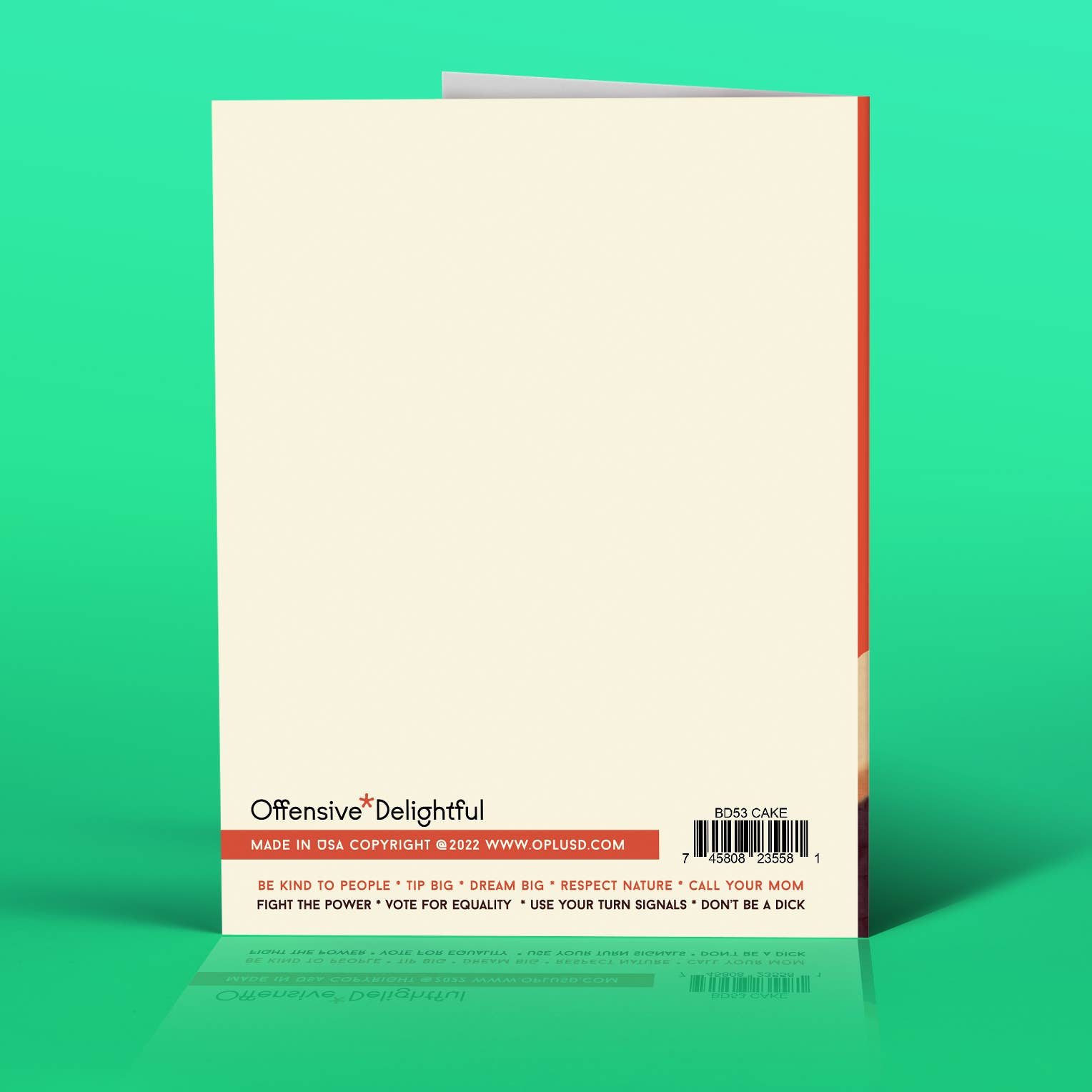 offensivedelightful - Wholesale Birthday Card - MORE CANDLES LESS FUCKS! birthday card1