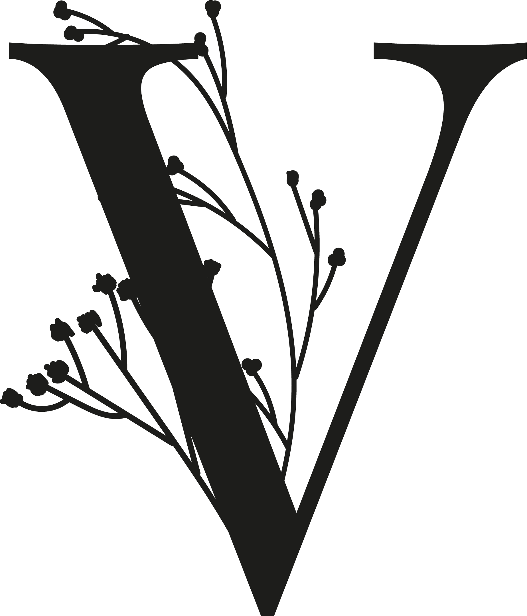 Keystone Steel Co. - Wholesale Wall Accent - Botanical Letter Wall Decor32