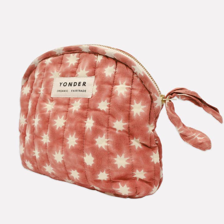 YONDER. - Wholesale Pouch - Women's - Quilted Zip Pouch | Cosmic | Ginger