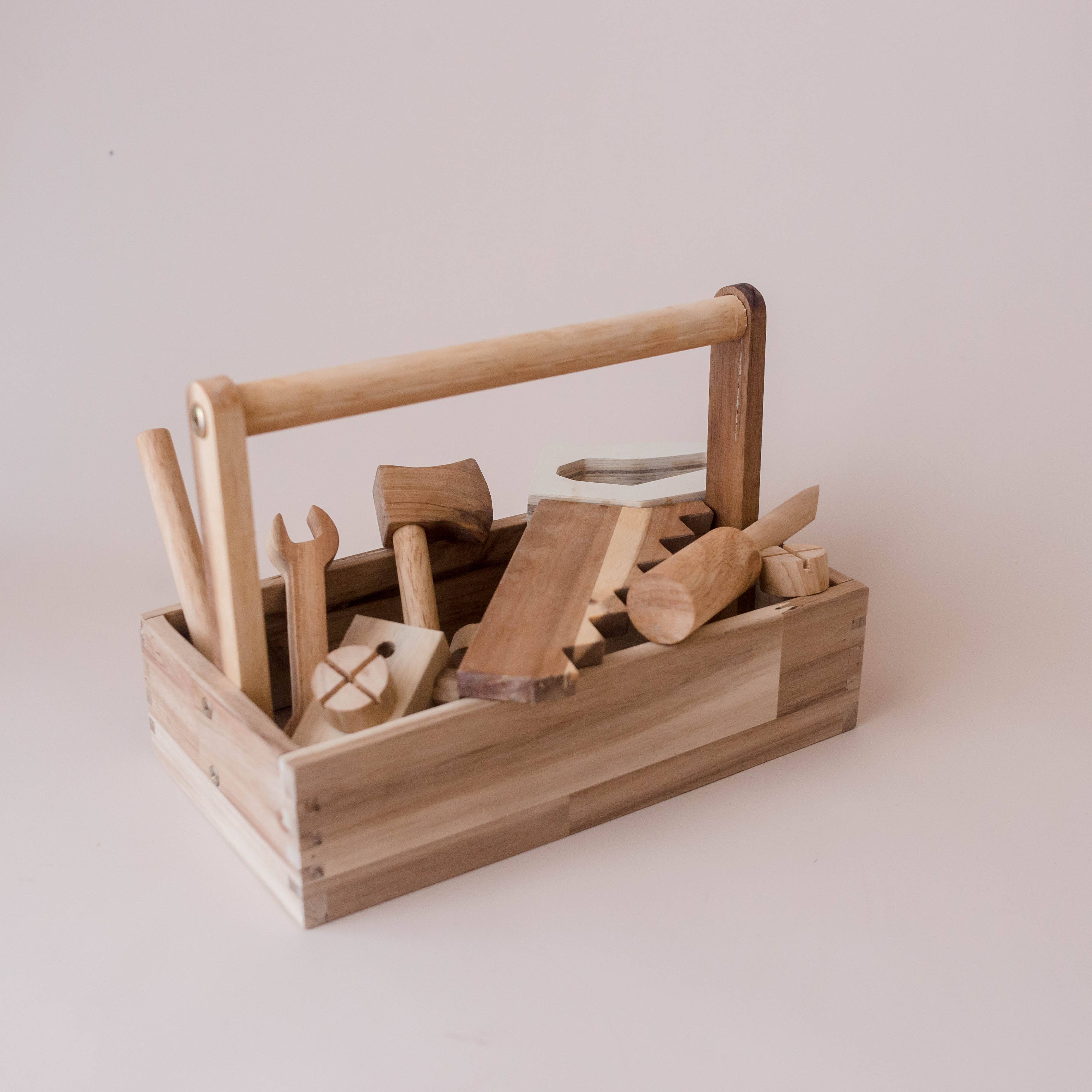 Q Toys - Wholesale Wood toy – Child - Wooden Tool Set