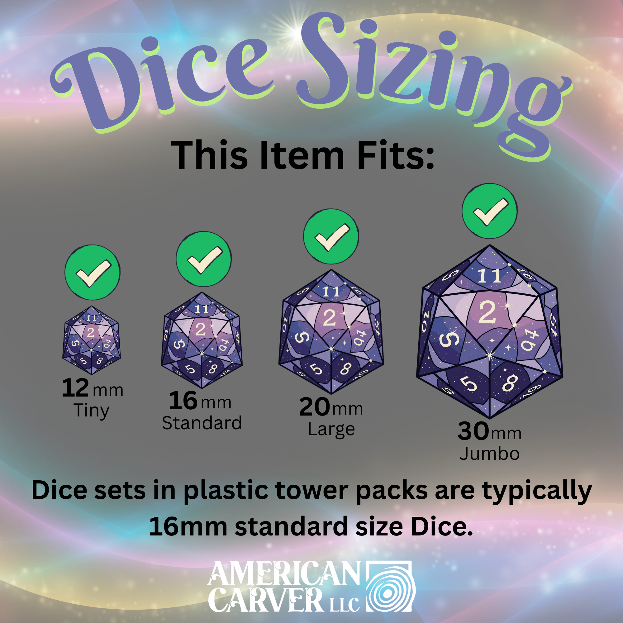 American Carver LLC - Wholesale Dice - D20 Crit Reforged Tome: TTRPG, MTG, Pokemon, D&D Gaming!9