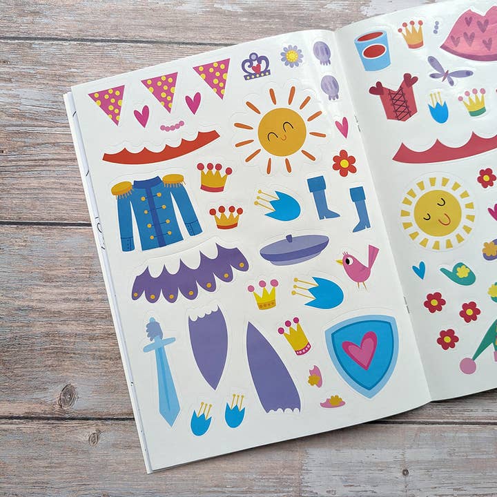 Robert Frederick Ltd - Wholesale Coloring Book - Kids & Baby - Dress Me Up Colouring & Activity Book - Princess