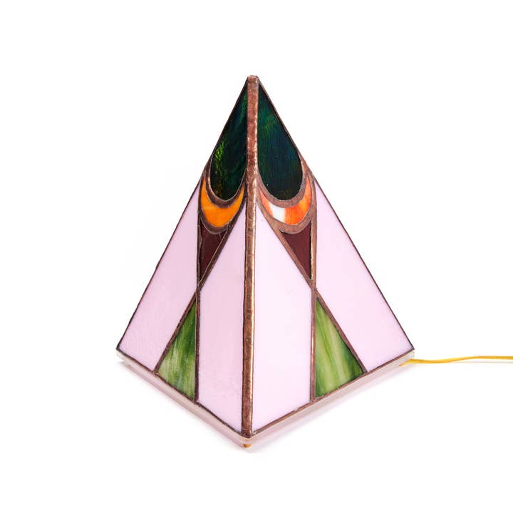 Friend Of All - Venta al por mayor Lámparas decorativas/de escritorio - Lámpara Sabrina Moon Pink Pyramid