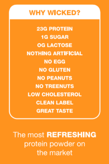 WICKED Protein - Wholesale Protein/Superfood Powder - WICKED Tropical Punch Clear Whey Isolate Protein Powder (PRE ORDER)3