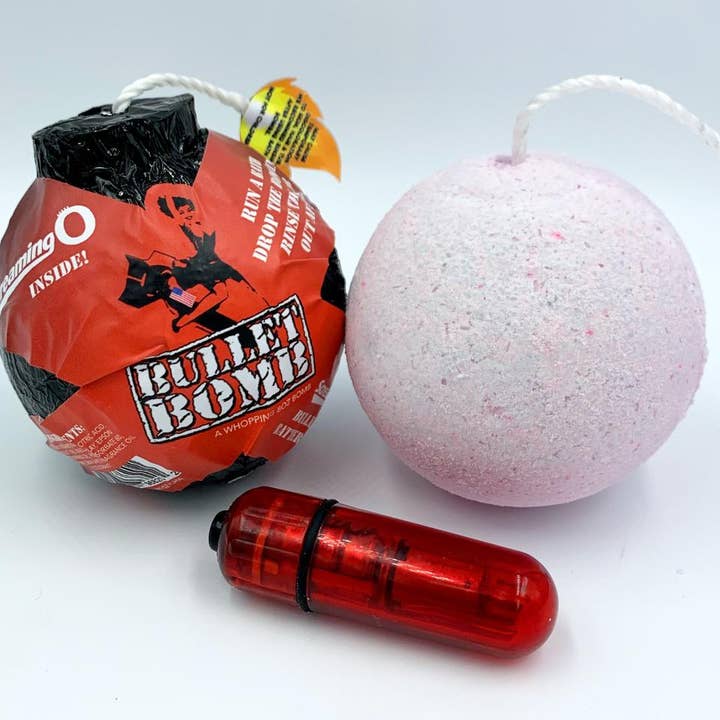 It's the BOMB® - Wholesale Bath Bomb/Fizz - 6 Kink Bath Bomb Surprise Bullet Vibration Massager