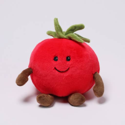 McHugs Shy Tomato Fruit Series 18cm Stuffed Animal for wholesale by McHugs