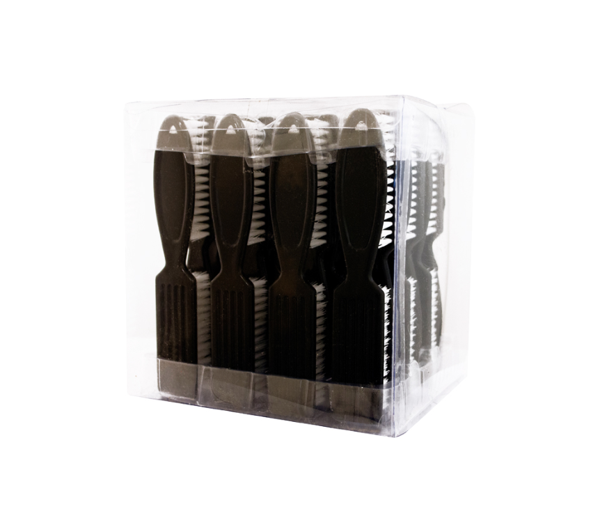 BranVx Distributors - Vente Brosses pour le corps - Brosse de nettoyage pour ongles Eden Black – Brosse à récurer durable pour mains et ongles0