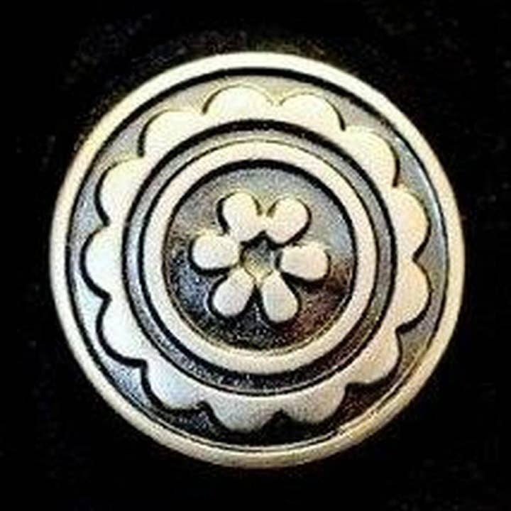 Brads de roue Flower Pin (12/emballage) pour la vente par Emerald Creek Craft Supplies
