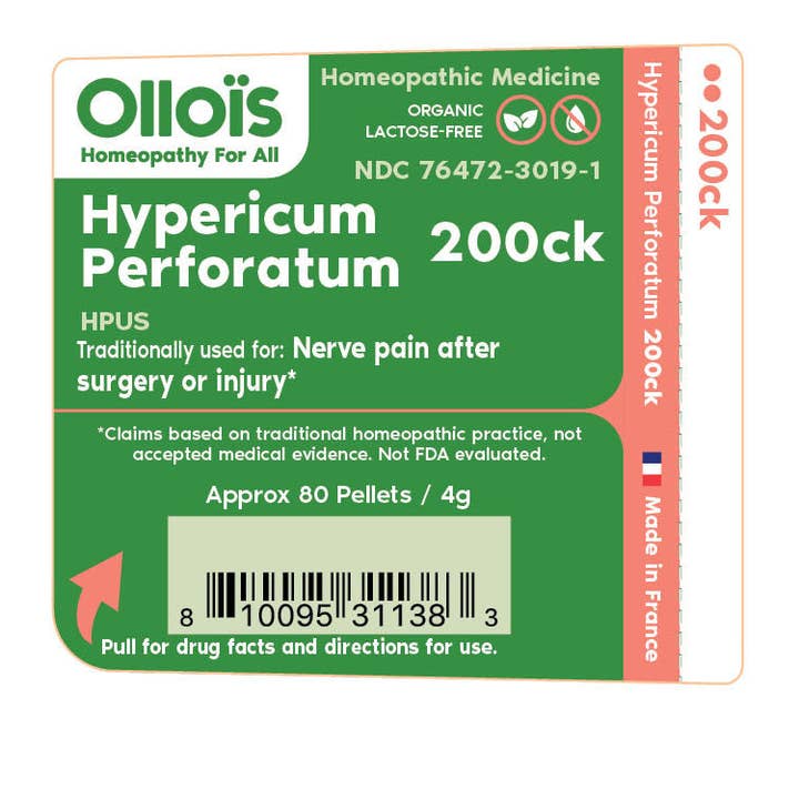 Ollois - Wholesale Oral Supplement/Vitamin - Olloïs Hypericum Perforatum 200CK Vegan Organic kosher, 80ct1