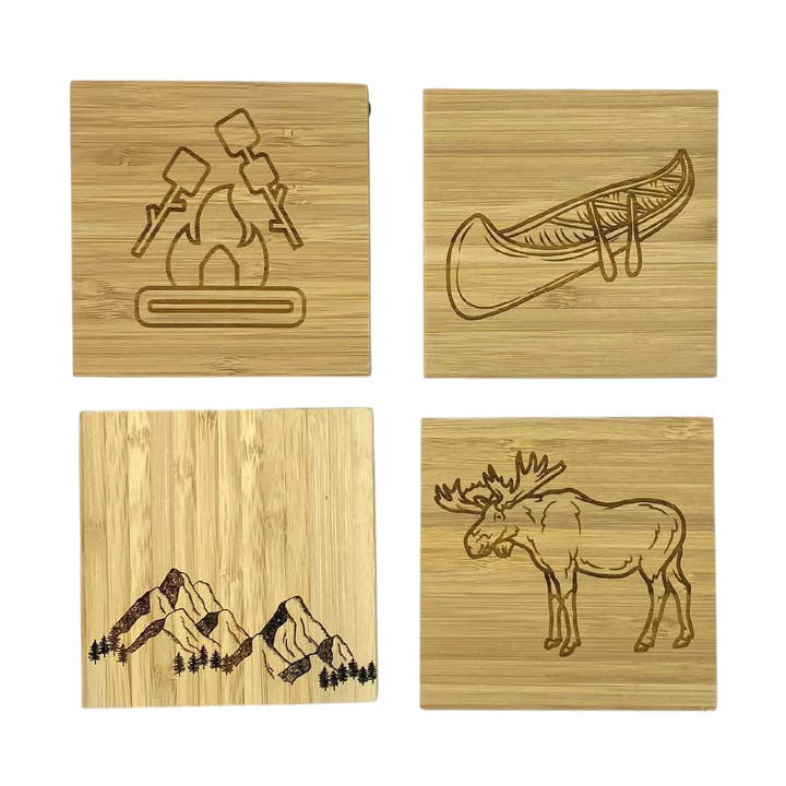 Lodge Coasters for wholesale by Nautically Northern