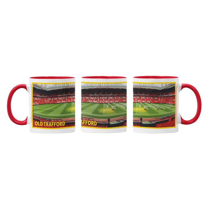 Old Trafford Heritage Mug – Manchester Football Fan Gift for wholesale by SmartyPants