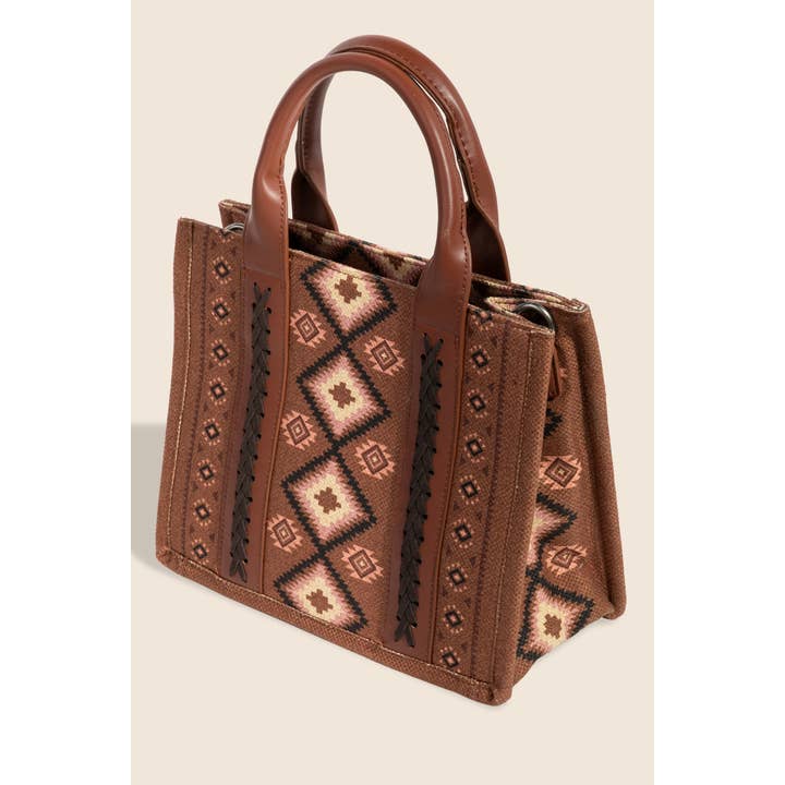 Anarchy Street - Wholesale Tote Bag - Women's - Boho Western Pattern Square Bag9