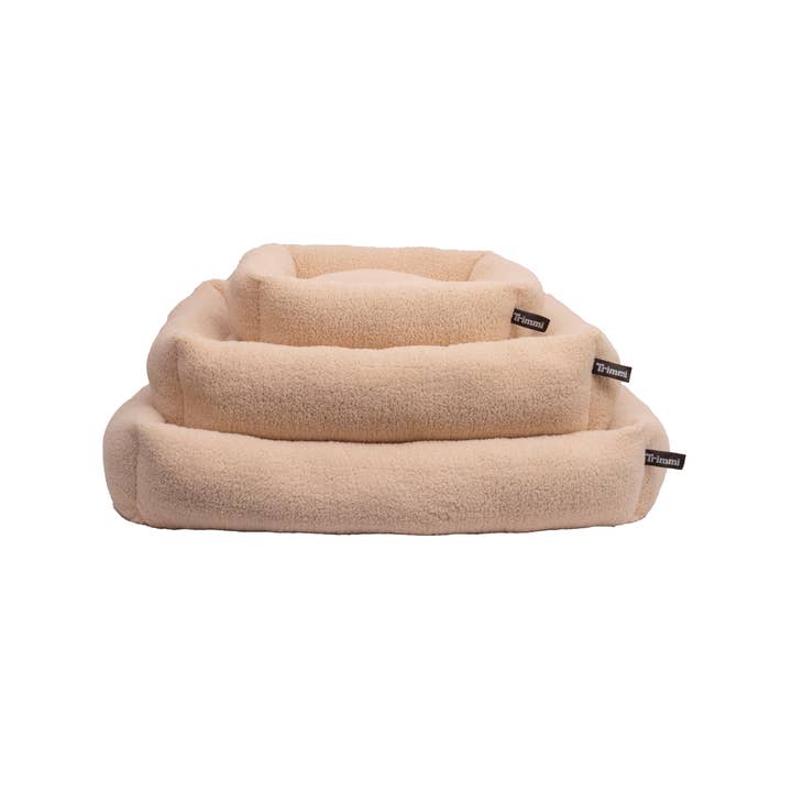 Trimmi – wholesale Husdjursbädd – Katt och hund – Hundbädd Teddy ecru