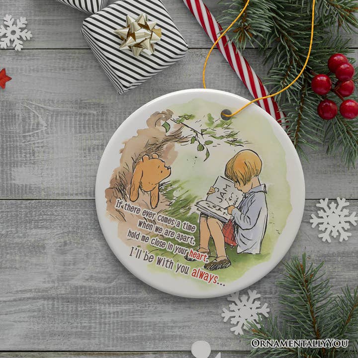 OrnamentallyYou - Wholesale Ornament - If We're Apart Keep Me in Your Heart Sentimental Ornament