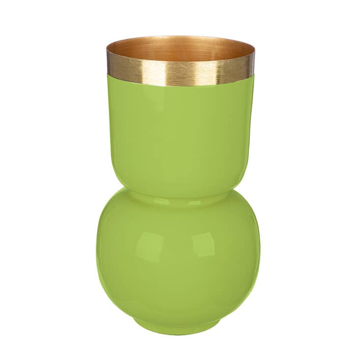 verdure Roro vase, green h.31.5 cm for wholesale on Faire