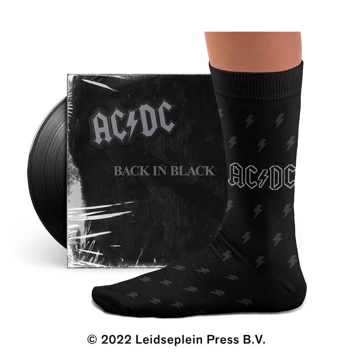 Sock Affairs - Wholesale Socks - Unisex - AC/DC Back in Black Socks Gift1