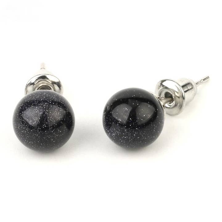 Mio Queena - Wholesale Stud/Post Earrings - Natural Stone Crystal Ear Studs10