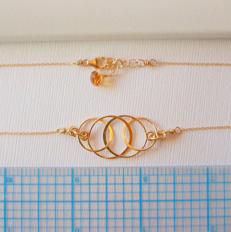 Linda Trent Jewelry – Colar pingente/pendente por atacado – Nó de amor1