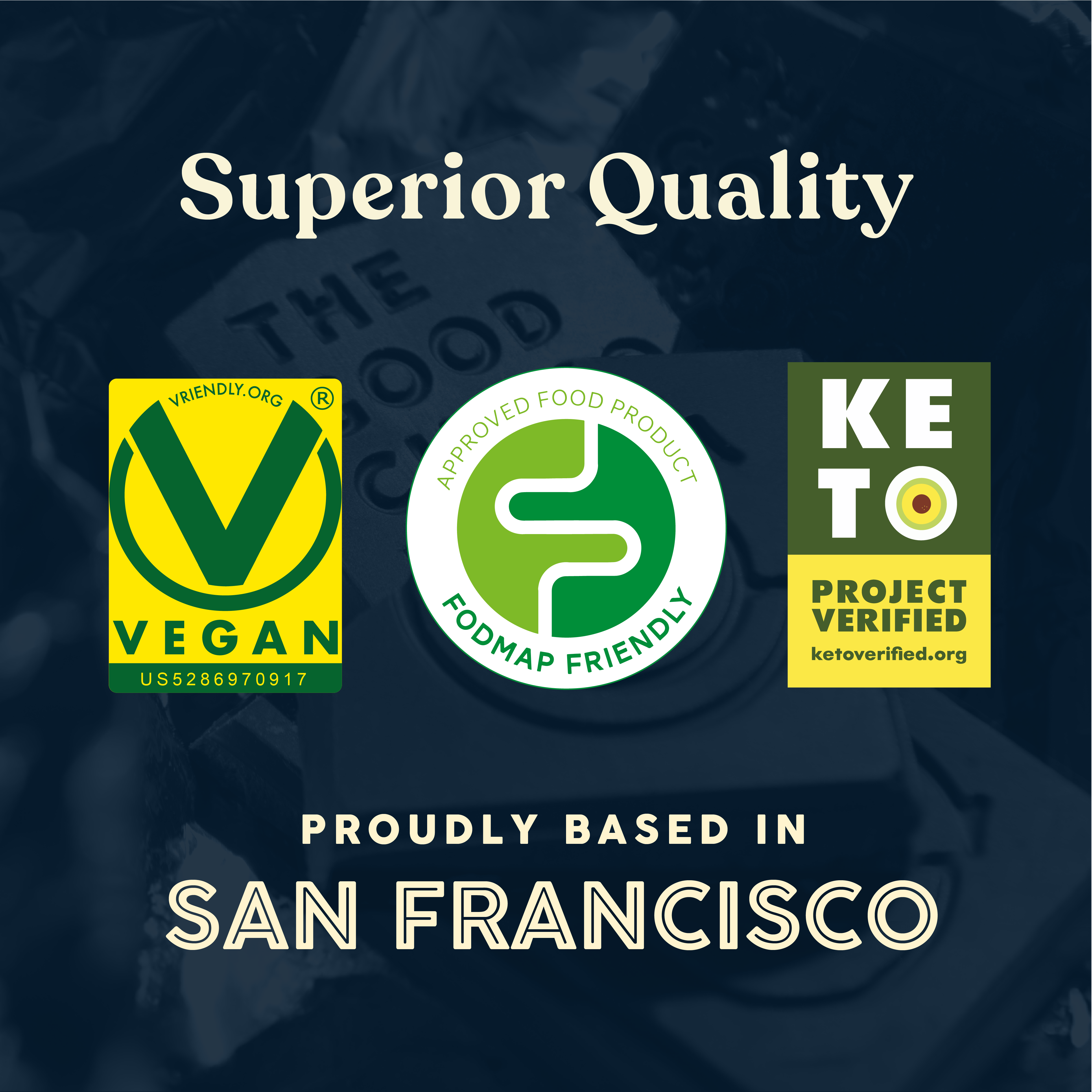 The Good Chocolate - Wholesale Chocolate Bar - Signature Dark Chocolate Square / 0.4 oz6