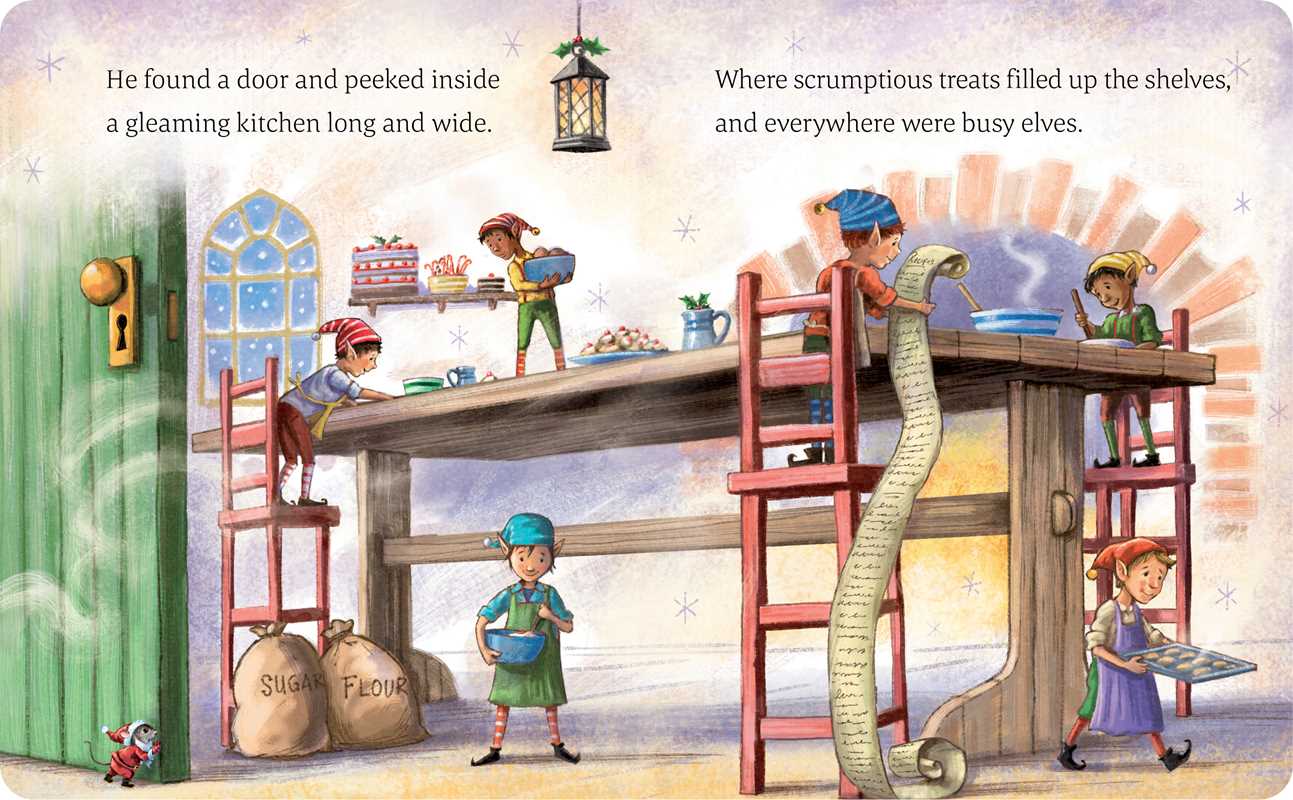 Simon & Schuster - Wholesale Preschool Book (3-5) - Santa Mouse Bakes Christmas Cookies by Michael Brown2