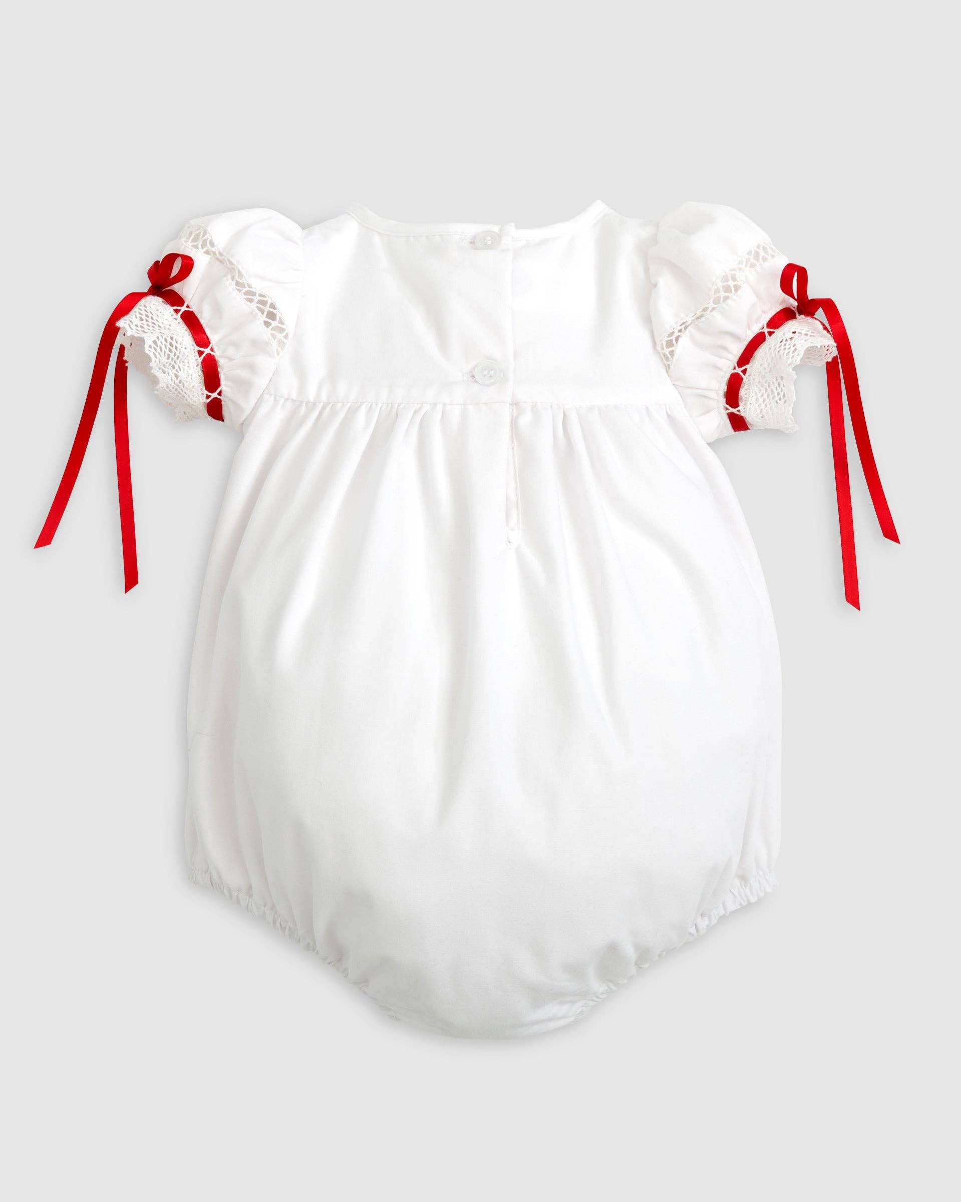 Posh Pickle – wholesale Overall - Baby – Förgylld Noel Helg Jul Handbroderad Arv Bubb4