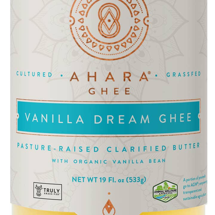 AHARA RASA - Wholesale Butter - Vanilla Dream Ghee1