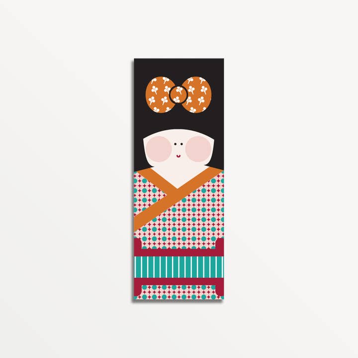 Carte de vœux Yumi pour la vente par Neon Hotdog