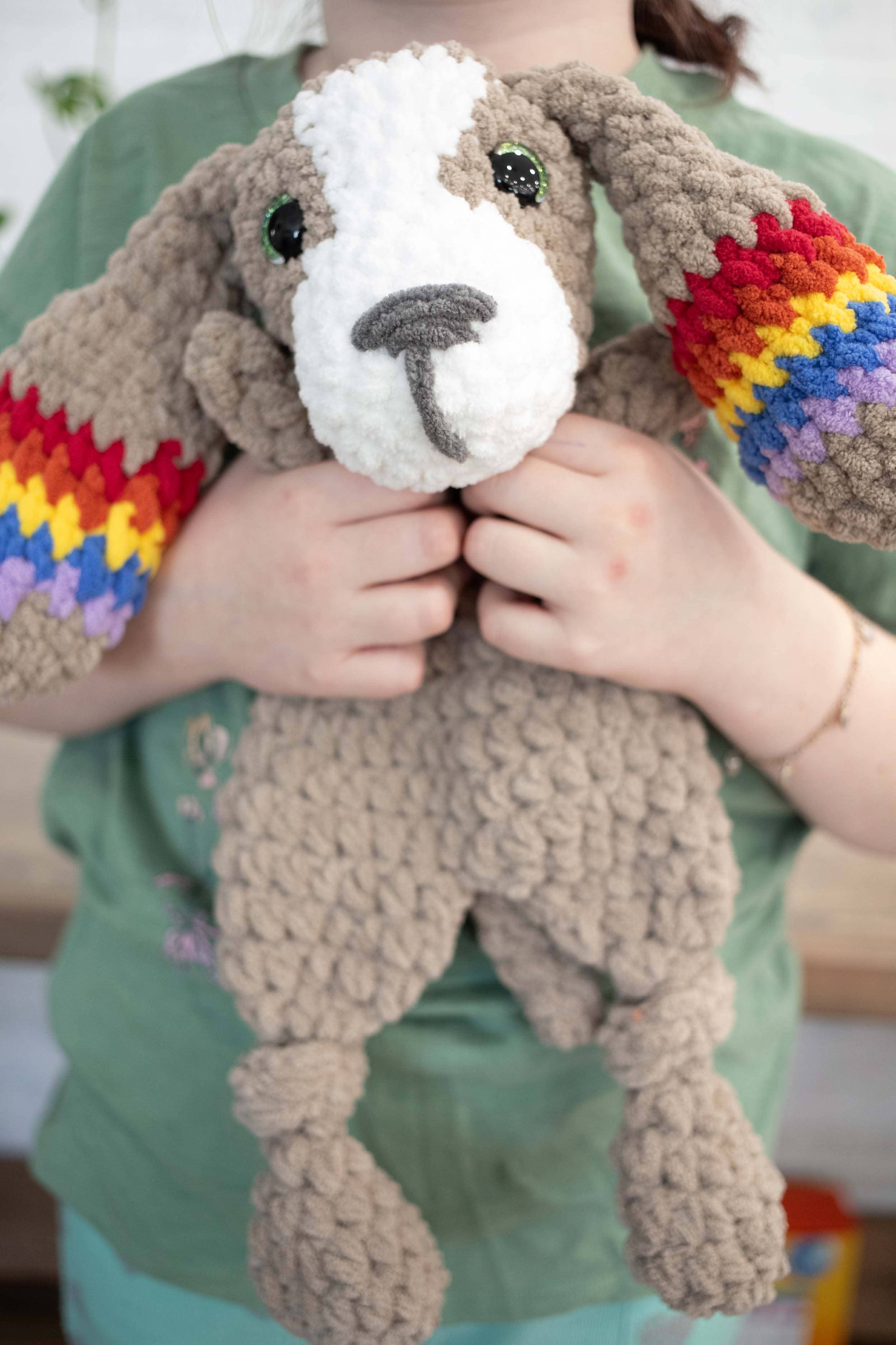 The McGarvey Workshop - Vente Peluche – enfant et bébé - Chiot Peluche, Animal en Crochet, Doudou Chiot13
